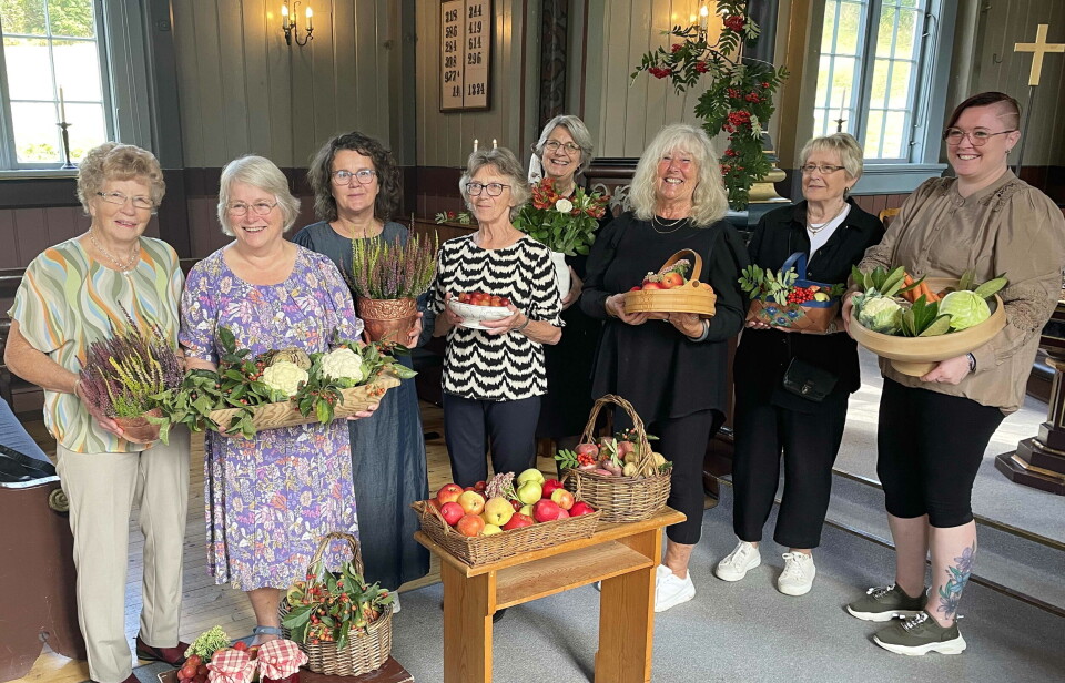 Haustfest i kyrkja