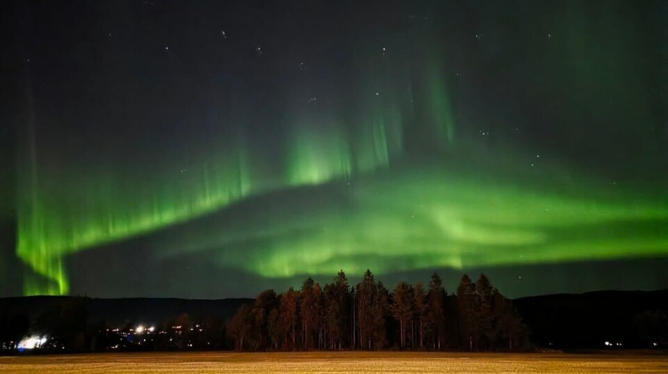 God morgen 4. oktober Kraftig nordlys