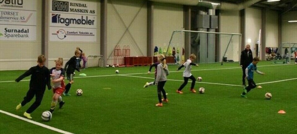 Åpen hall i Rindalshallen