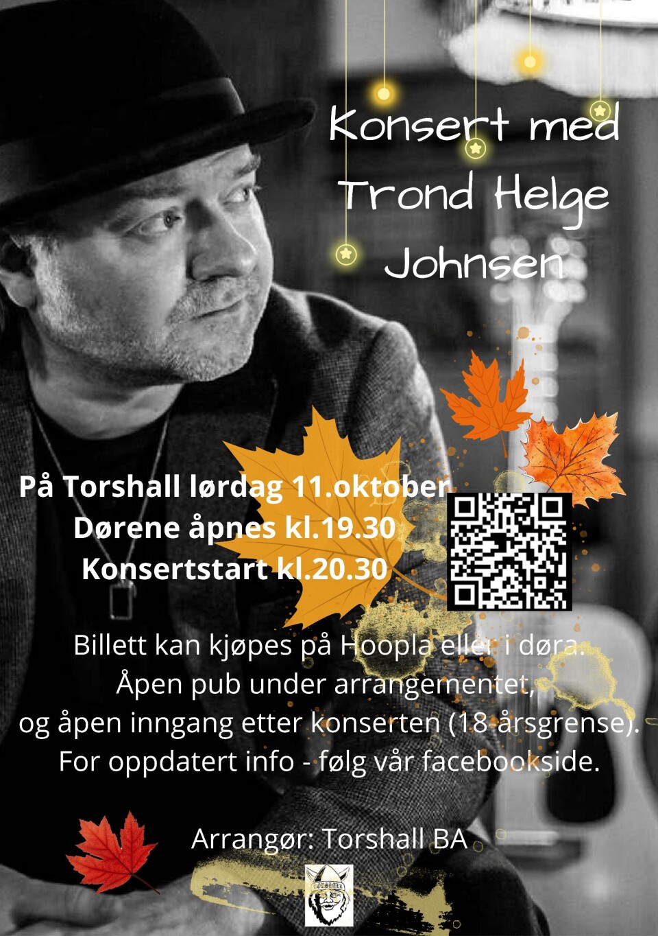 Konsert og pubkveld!