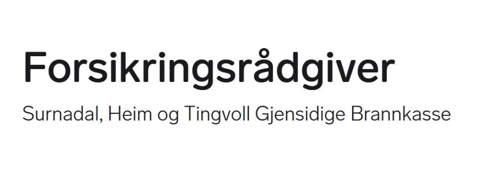 Forsikringsrådgiver