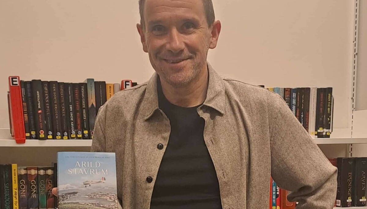 Arild Stavrum med historisk roman på Surnadal bibiliotek