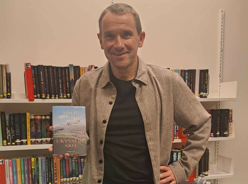 Arild Stavrum med historisk roman på Surnadal bibiliotek