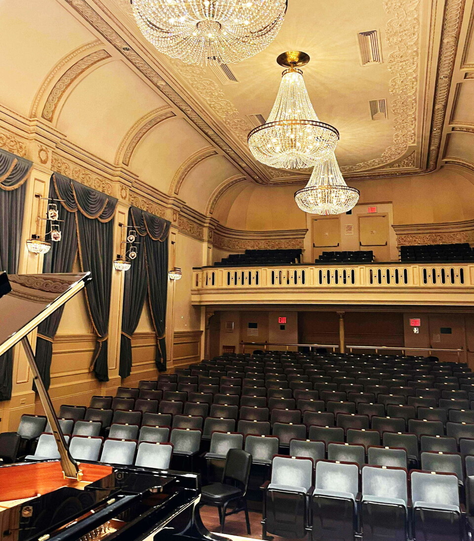 Klar for Carnegie hall Et eksklusivt konsertlokale.