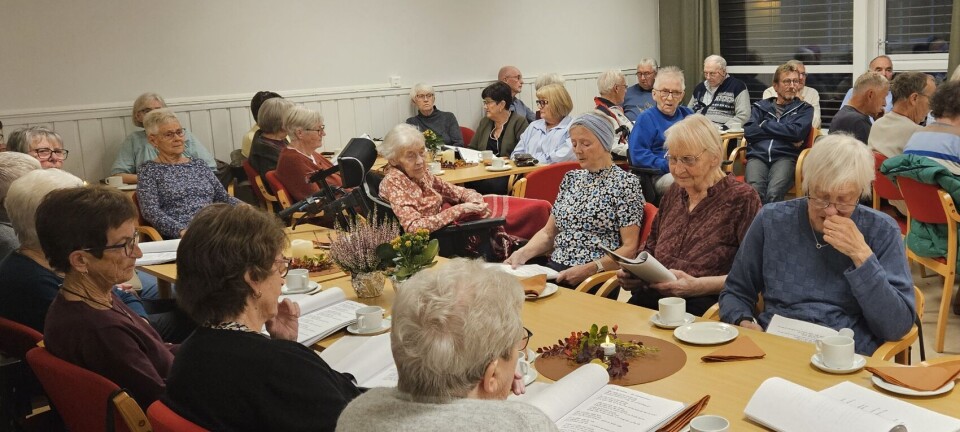 Fullt hus på 'Syng med oss'