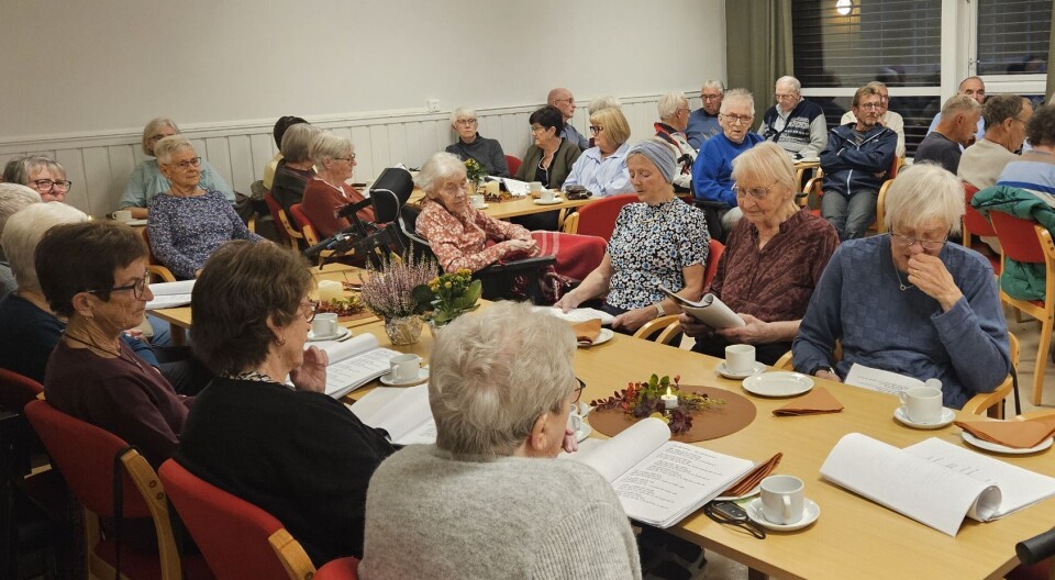 Fullt hus på 'Syng med oss'
