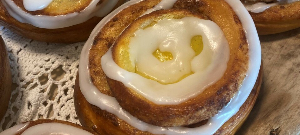 Fersk bakst i utsalget på fredag