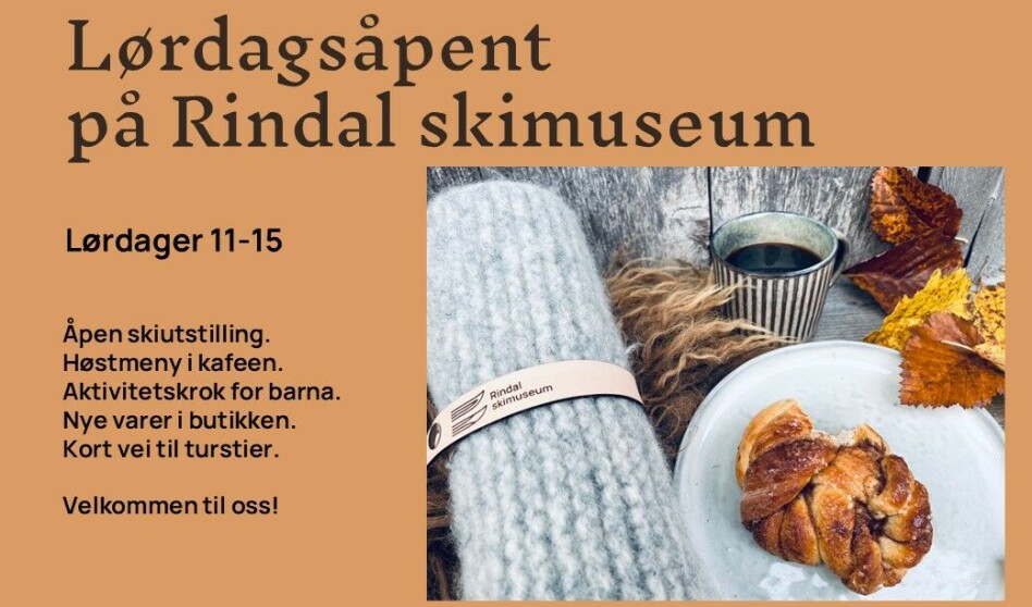 Lørdagsåpent på Rindal skimuseum