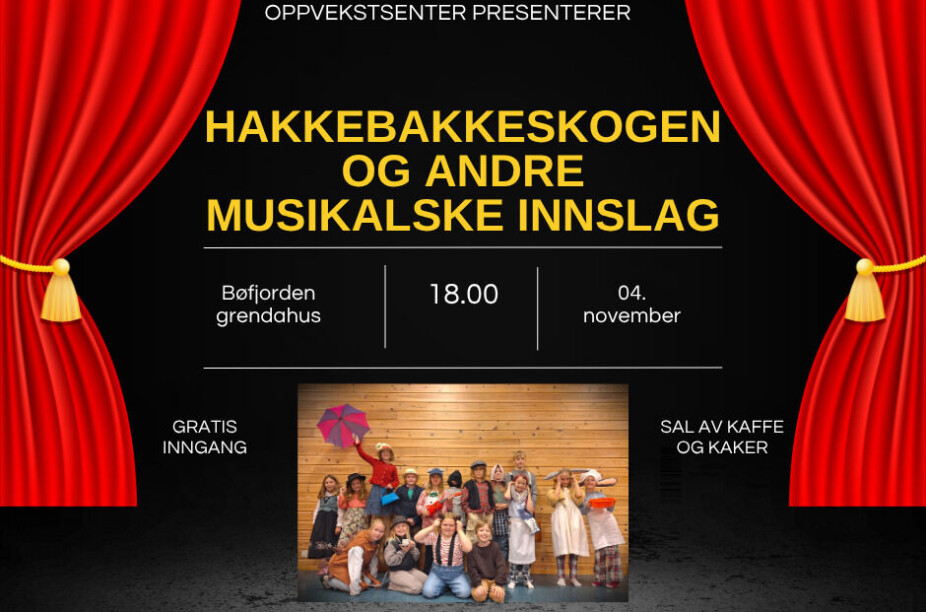 Hakkebakkeskogen og andre musikalske innslag