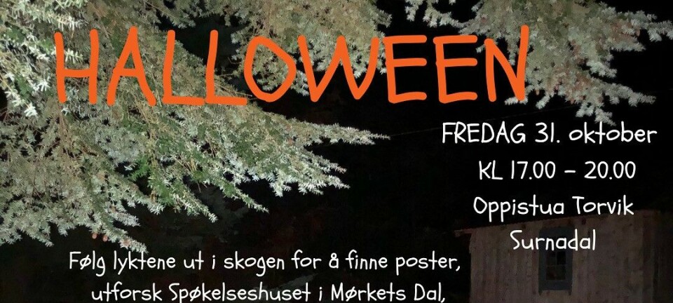 Halloween Opp&ut på fredag