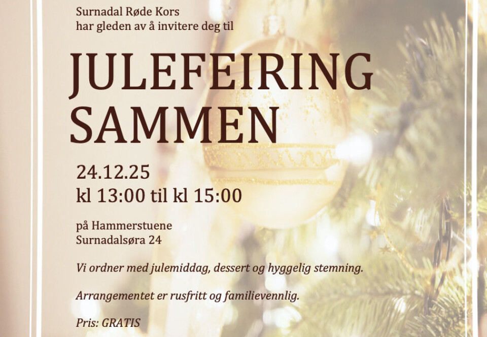 Julefeiring sammen 24. desember