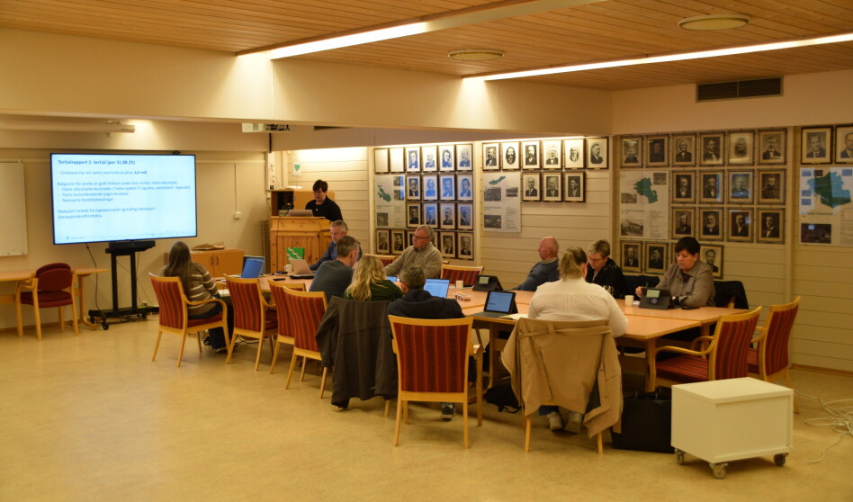 Sender budsjettreguleringa direkte til kommunestyret