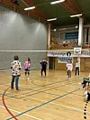 Mennesker som spilller volleyball.