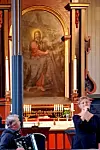 Marit Løfaldli og Ronny Kjøsen deltok med musikkinnslag.